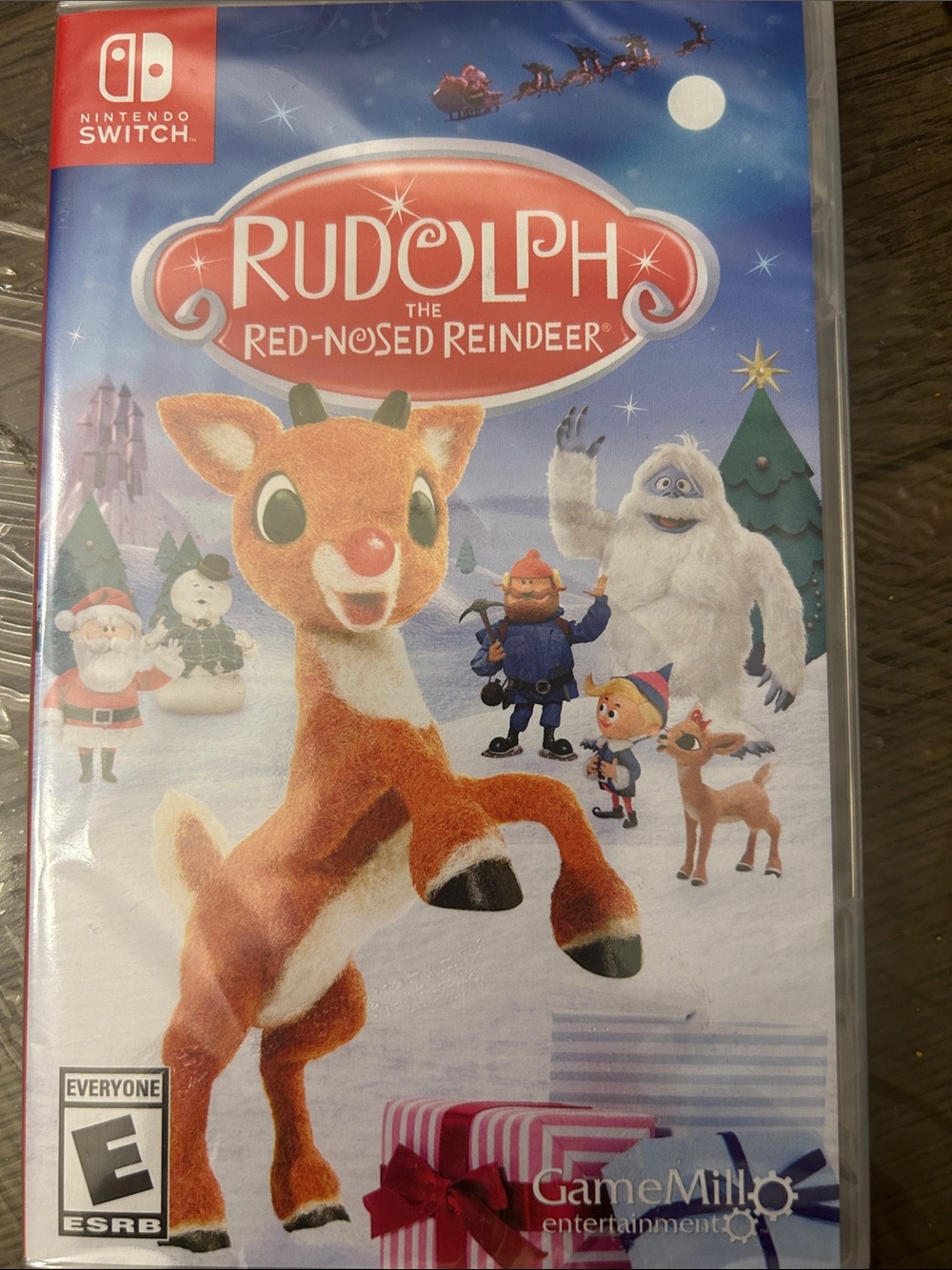 NWT Rudolph The Red-Nosed Reindeer Nintendo Switch Game -